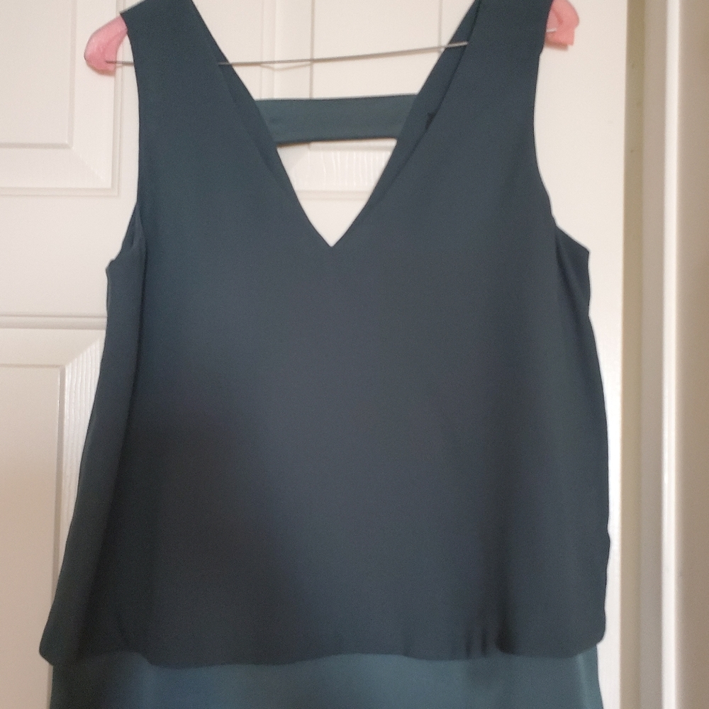 Banana Republic Dark Green Blouse S